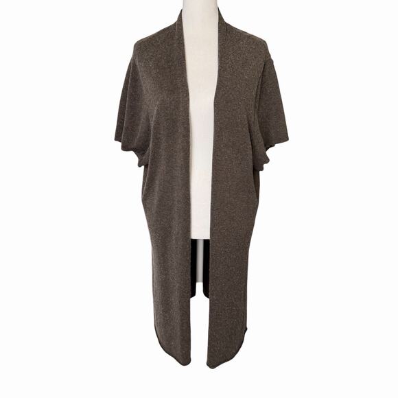 Eileen FIsher Woman Plus Size 2X Cardigan Duster Sweater Silk Cashmere Soft - Picture 1 of 11